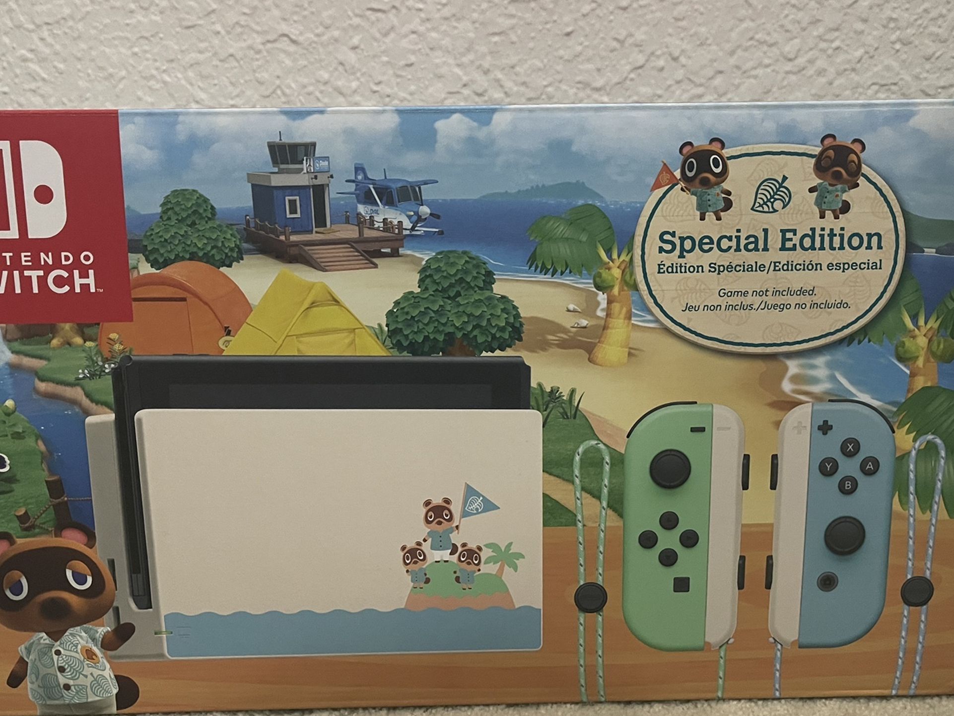 Nintendo Switch - Animal Crossing Special Edition