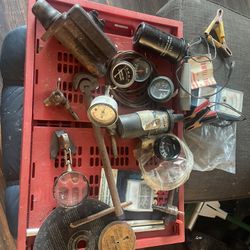 Gauges , Electrical Old And Tools Master Cylinder Too