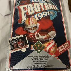 1990 Football - UPPER DECK Boxes 36 Packs