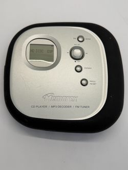 Memorex Portable CD Player MP3 Decoder FM Tuner