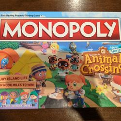 Monopoly Animal Crossing Board Game