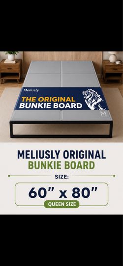 Meliusly Original Bunkie Board Queen Size
