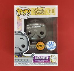Beauty And The Beast Cogsworth Funko Pop (Chase Edition) #1138