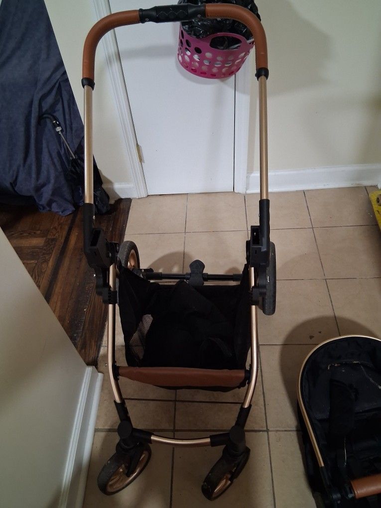 Mockingbird Single-to-Double Stroller - Black