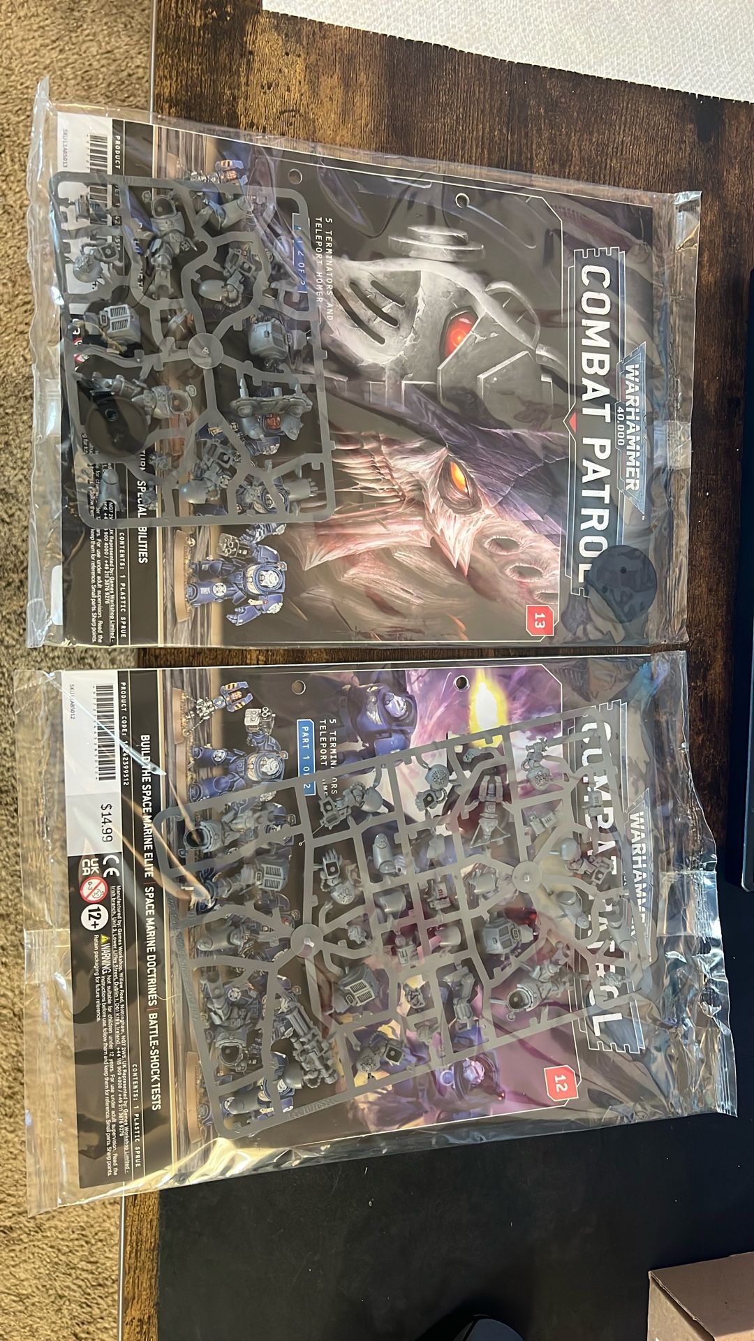 Warhammer 40k 5 Space Marine Terminator Squad NOS