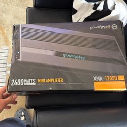 PowerBass Xtreme XMA-1205D Mini Amplifier (Class-D mono car amplifier).