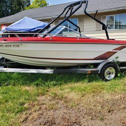 Beach Craft V8 Inboard Motor & Trailer
