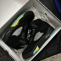 Jordan 5 Aqua Size 10.5M Og All Clean 🧼 