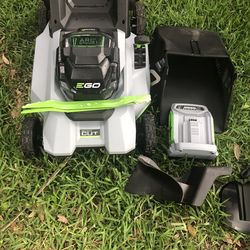 New Ego battery powered 56v Blade Mower; No Charger OR BATTERY?