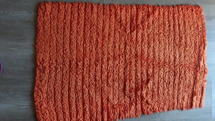 Hand made Crochet Rug