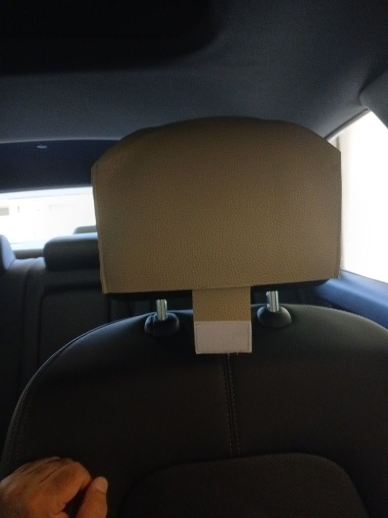 Brand New Leather Head Rest Cover For Cars