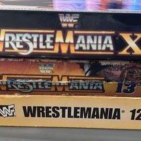 WrestleMania VHS Tapes