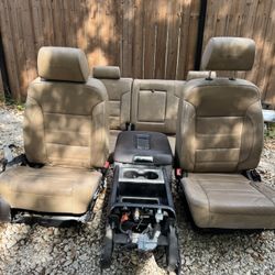 2014-2018 GMC Sierra 1500 Denali Leather Seats With Console