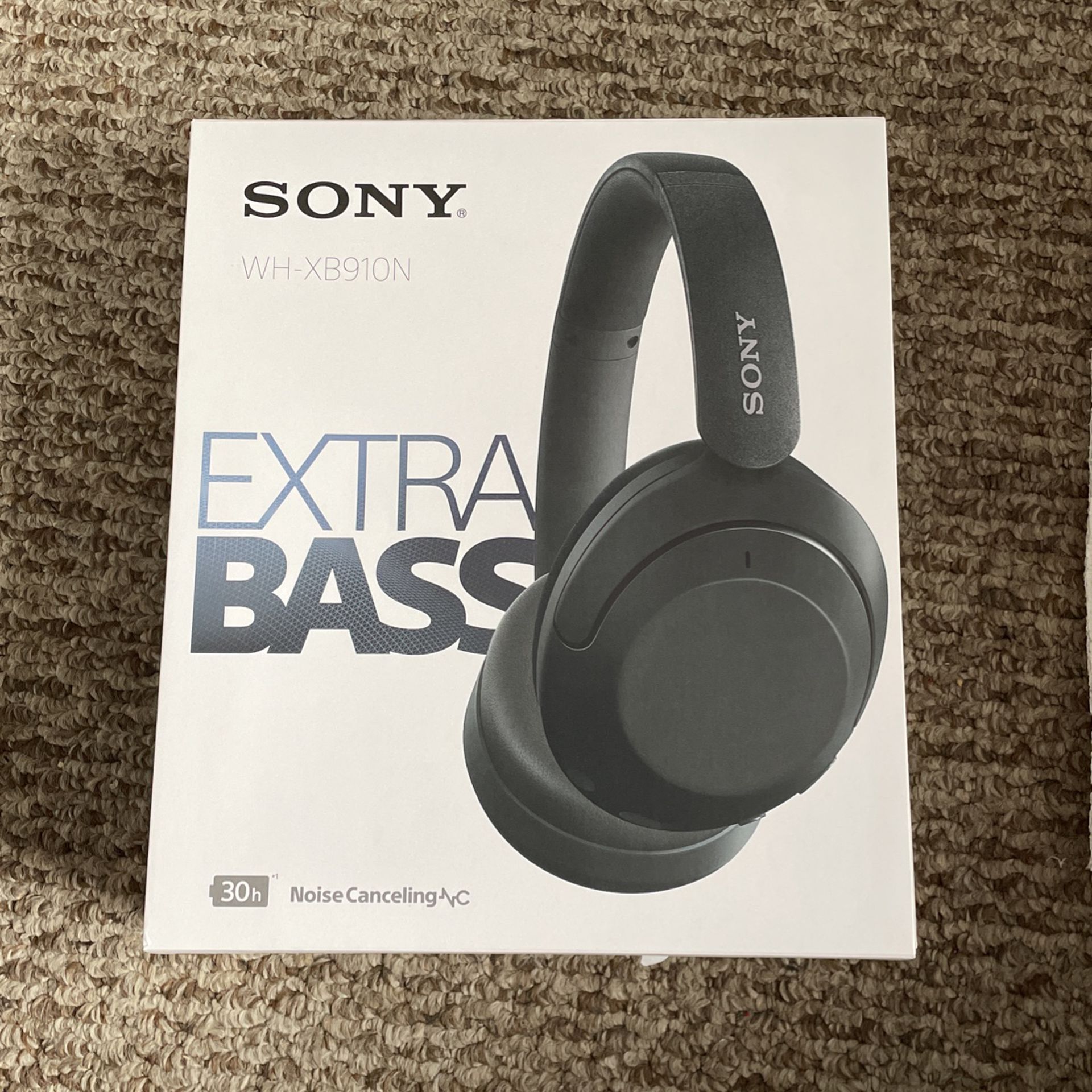 SONY WH-XB910N Noise Canceling/Extra Bass Headphones