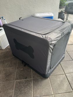 42" PORTABLE Pet CRATE  Indoor/outdoor  “Dog Cage”