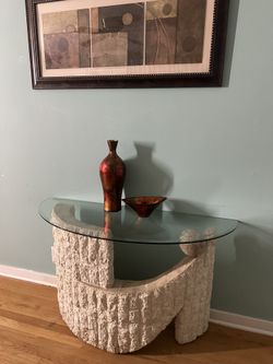 Tessellated Mactan Console Table