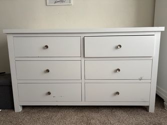 White dresser