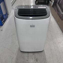 BLACK+DECKER 8,000 BTU Portable Air Conditioner up to 350 Sq.Ft.with Remote Control, White