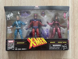 Magneto, Quicksilver, & Scarlet Witch (Family Matters; Marvel Legends)