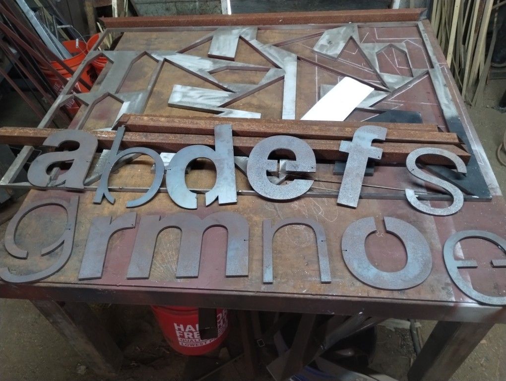 Metal Letters