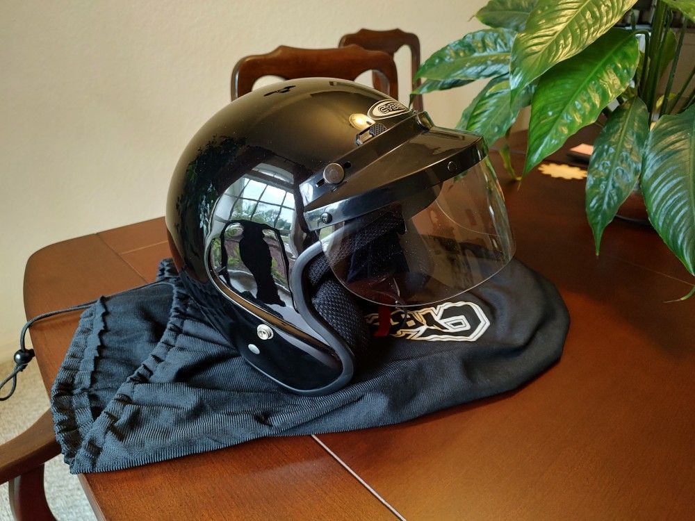Cyber Open Face Helmet - NEW - Medium