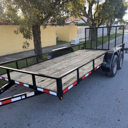 TRAILER UTILITY TRAILER 7x16 