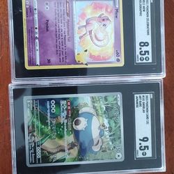 Two Graded Pokemon Cards . Accepting Offers