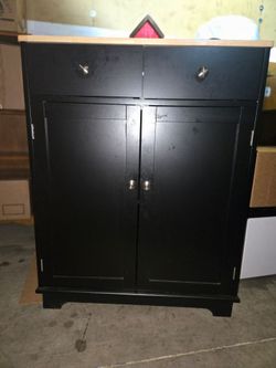 HOMCOM Kitchen Storage Cabinet