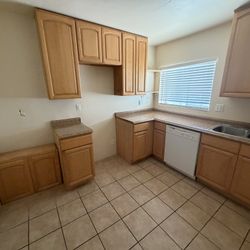 Kitchen Cabinets And Dishwasher 
