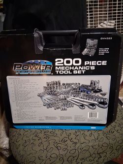 Socket set 200 piece set
