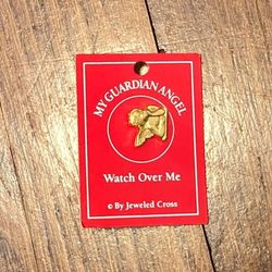 My Guardian Angel "Watch Over Me" Pin