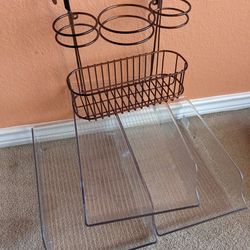 Hair Styling Product Organizer Basket And Trays