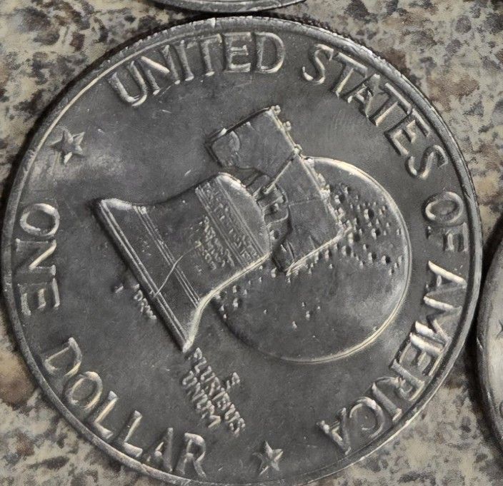 1976 United States Dwight Eisenhower Liberty Bell Bicentennial Dollar