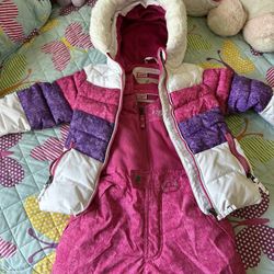 Girls Toddler Size 4 Snow Suit