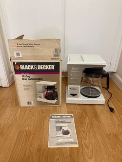 Black & Decker 10-Cup Drip Coffeemaker. Everything Must Go!/Moving Sale