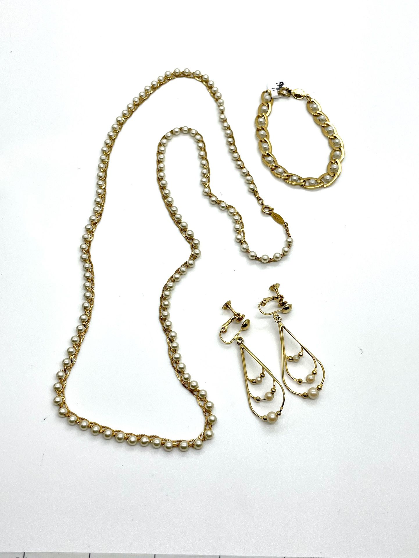 Set Of Napier Pearl Jewelry