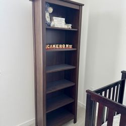 Dark Brown 6-Shelf Bookcase by IKEA