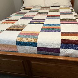 Queen Size Bed Frame & Box Spring