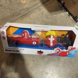 WAVE RAGE Remote Control Red Speedboat Racer 