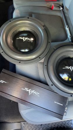Brand new skar amp and subs