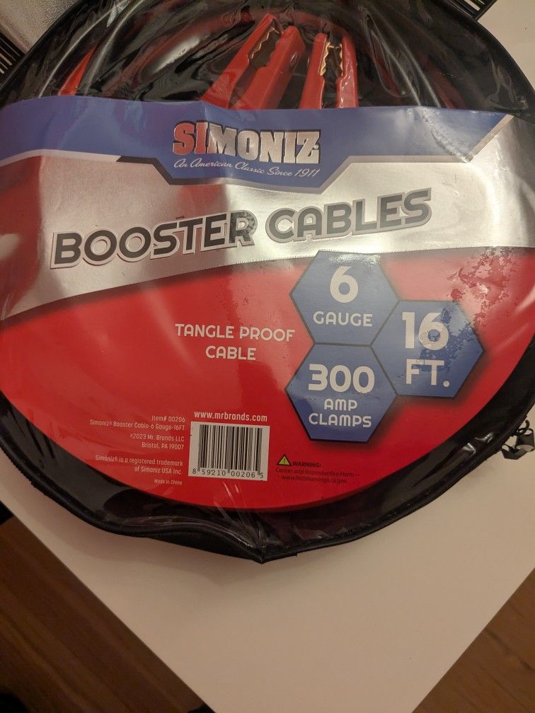 Simoniz Booster Cables
