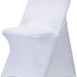 White Chair Covers 125 PCS For Wedding