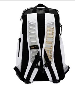 Nike Hoops Elite 32L Backpack White/Gold/Black