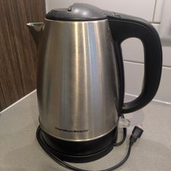 Stainless Steel Hamilton Beach Electric Kettle 