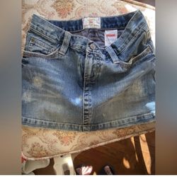 Authentic Vintage Gap Original Demin Jean Skirt regular size 10 excellent quality 