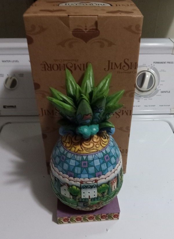 Jim Shore Pineapple Figurine