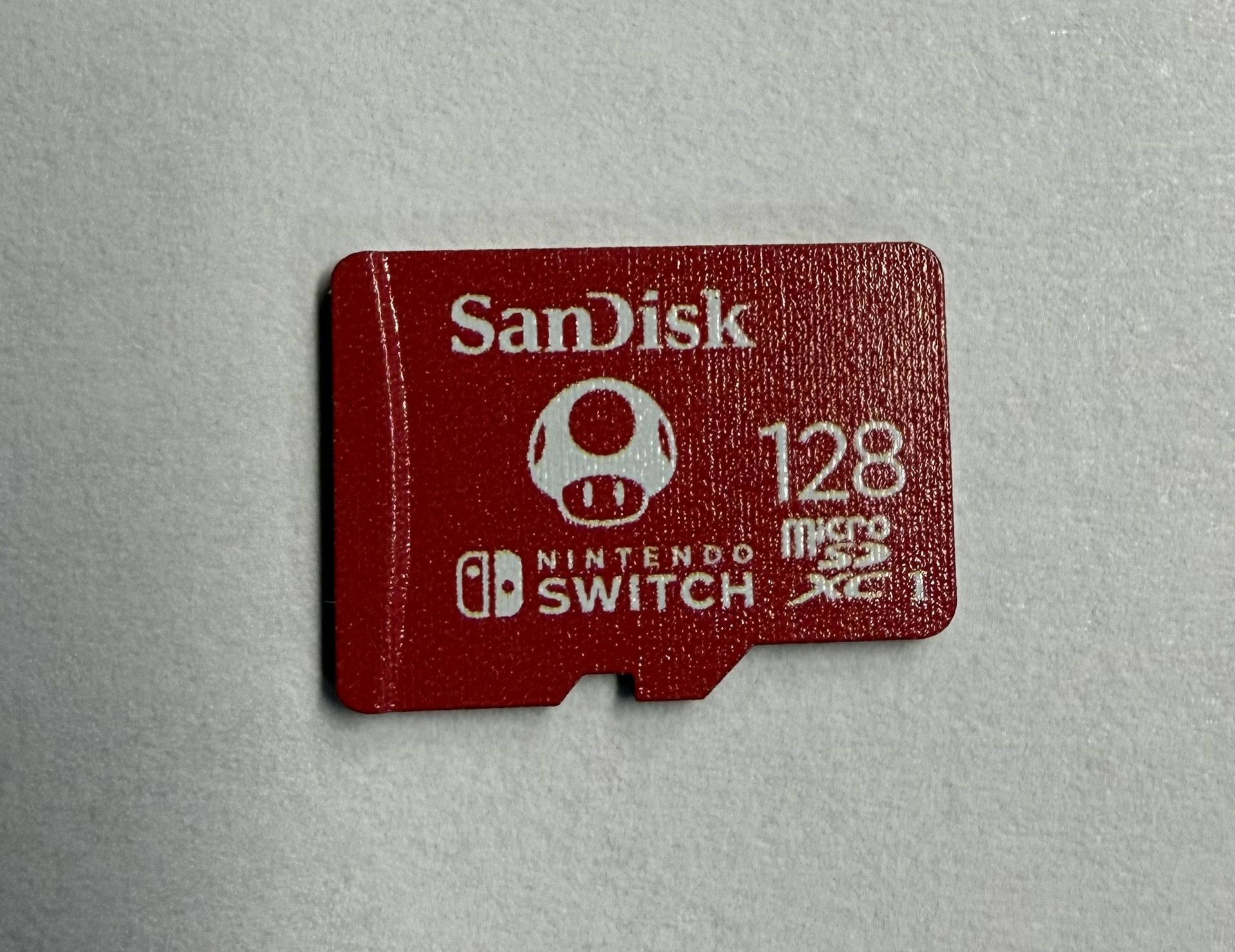 SanDisk 128GB Micro SD XC Card for Nintendo Switch, Flash Memory  (Pre Owned)