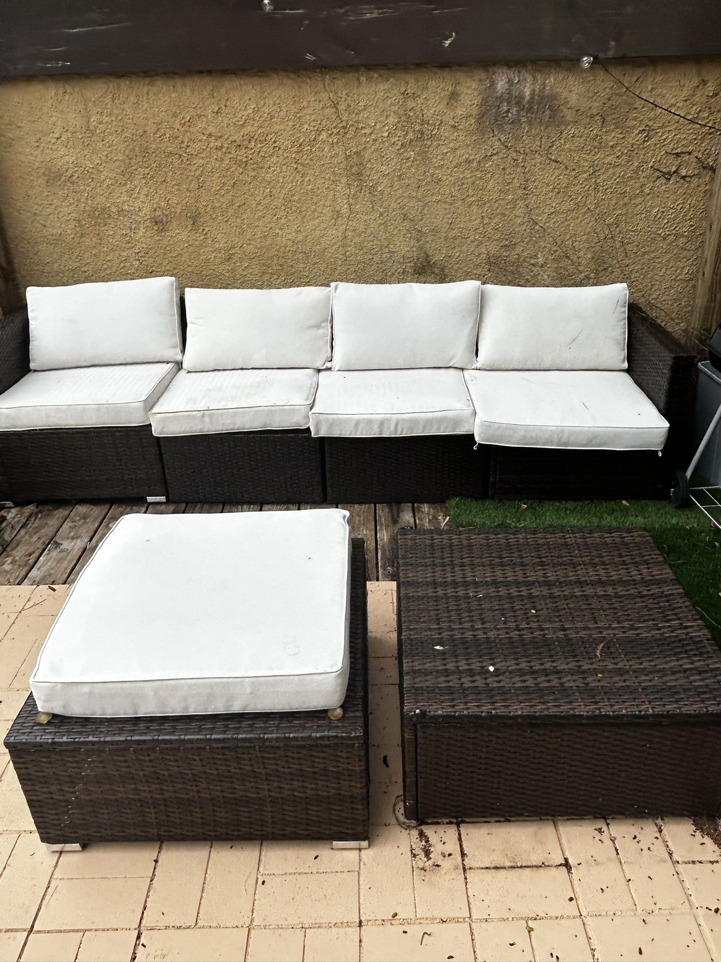 outside sofa