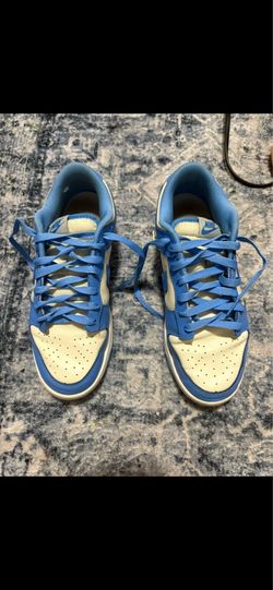 Nike Carolina blue and cream dunks(size 7.5 men’s)
