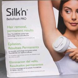New in box Silk'n BellaFlash Pro Touch & Glide HPL Technology Laser Hair Removal